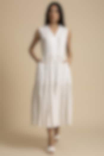 Salt Summer Dress With Gathers by Kanelle at Pernia's Pop Up Shop