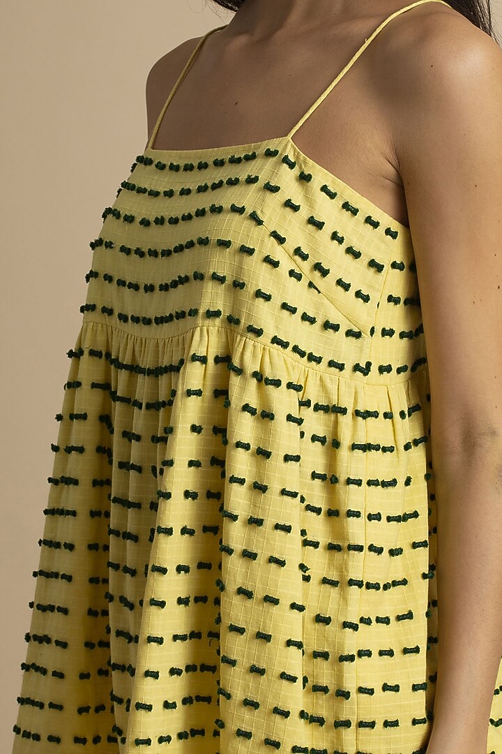 Corn Handspun Khadi Cotton Top by Kanelle at Pernia's Pop Up Shop