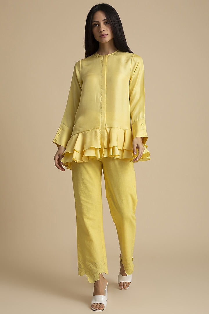 Corn Circle Hem Top by Kanelle at Pernia's Pop Up Shop