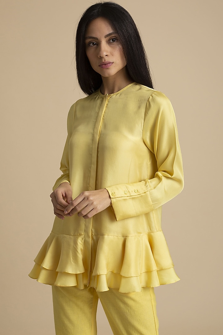 Corn Circle Hem Top by Kanelle at Pernia's Pop Up Shop