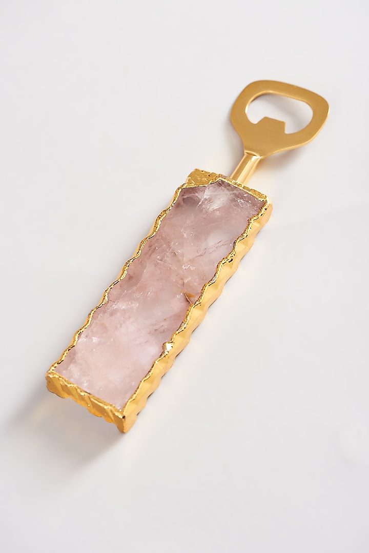 Pink Agate Stone Bottle Opener by Elysian Home
