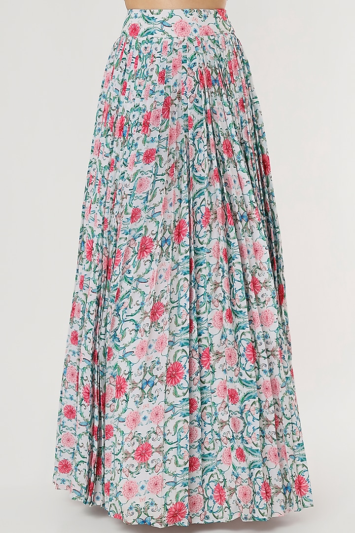 Multi-Colored Printed Lehenga Set by Empress by Arefa at Pernia's Pop Up Shop