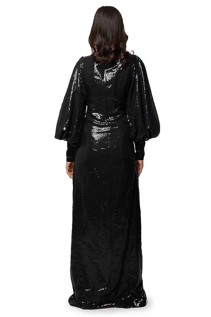 Black Sequins Gown by Emblaze at Pernia's Pop Up Shop