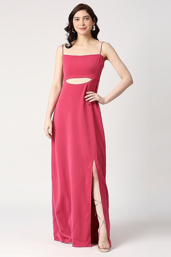 Pink Lachka Dress by Emblaze