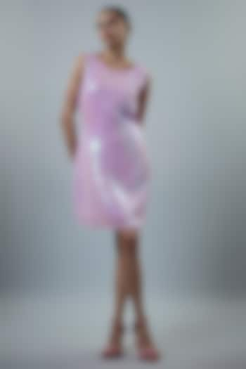 Lilac Sequins Mini Dress by Emblaze at Pernia's Pop Up Shop