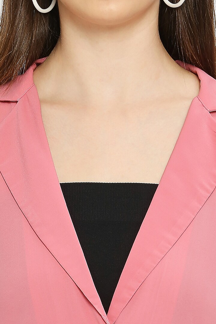 Pink Viscose Shirt by Emblaze at Pernia's Pop Up Shop