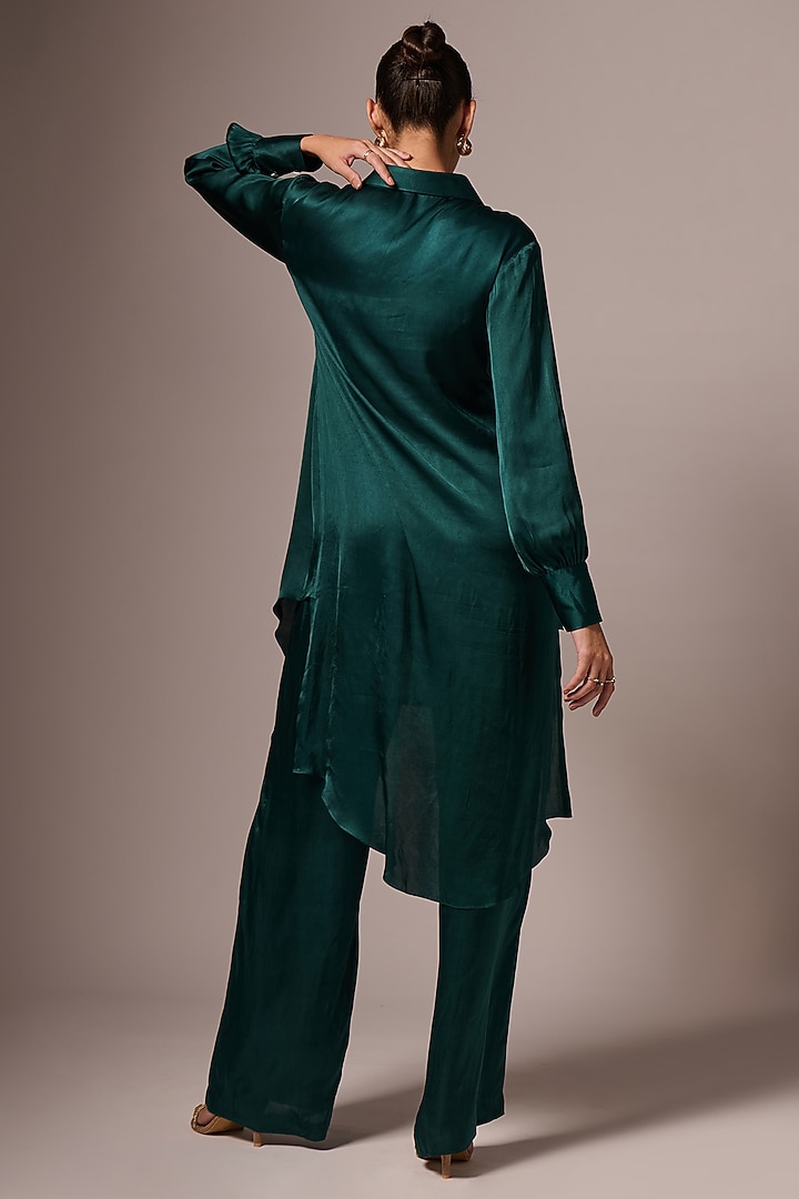 Teal Green Modal Co-Ord Set by Emblaze at Pernia's Pop Up Shop