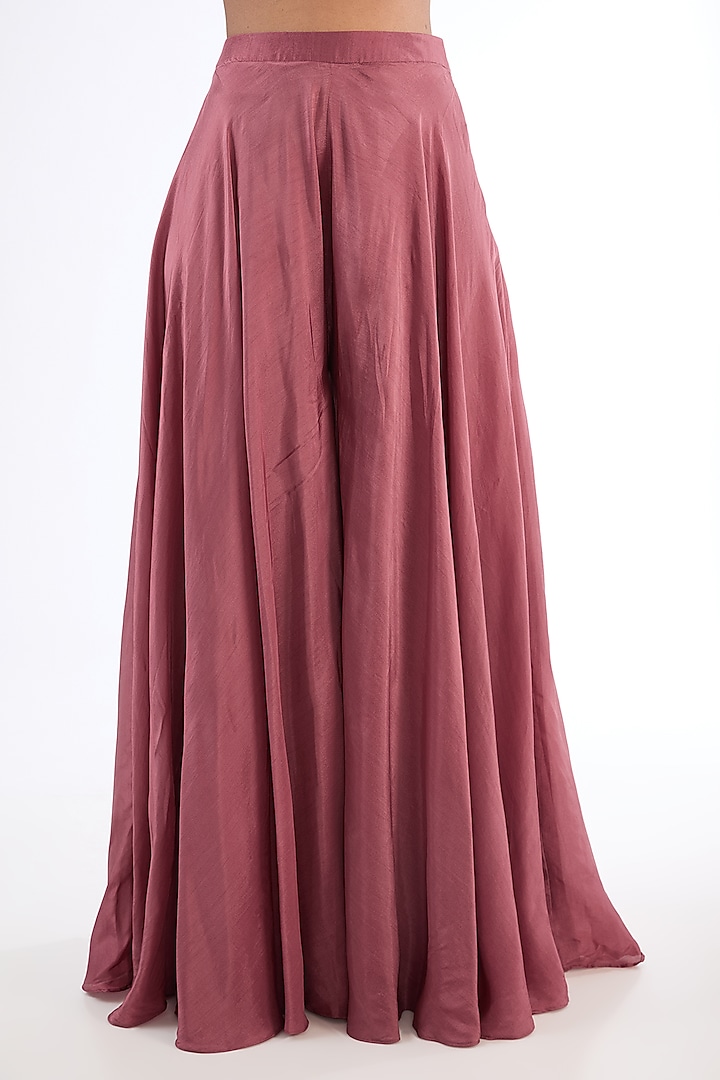 Pink Uppada Silk Zardosi & Sequins Embroidered Wedding Anarkali Set by EnamourByRadha at Pernia's Pop Up Shop