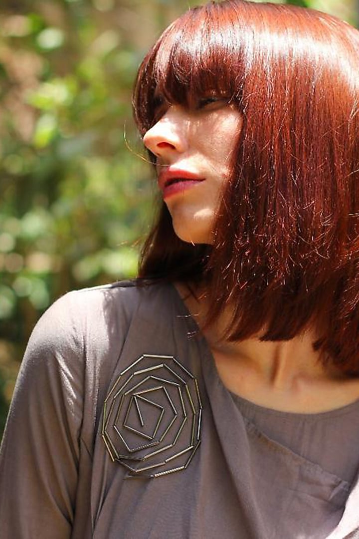 Brown Maxi Cowl Vacation Dress With Jacket by Enech By Nupur Harwani at Pernia's Pop Up Shop