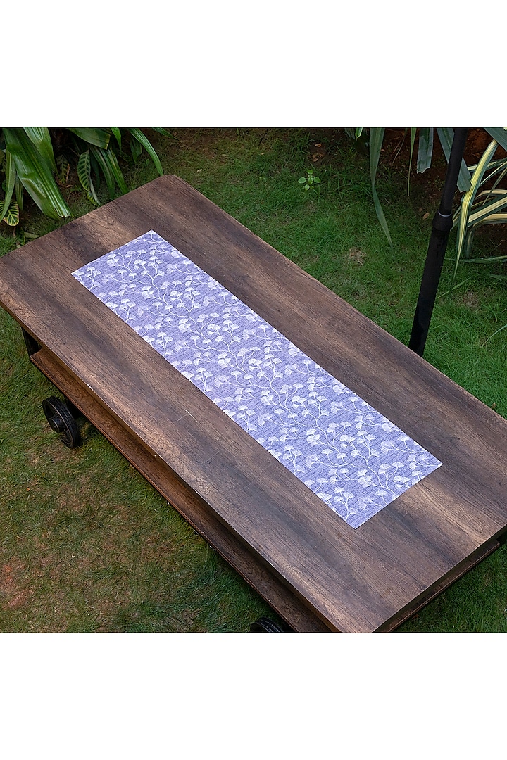 Lavender Digital Printed Table Runner by Eris home