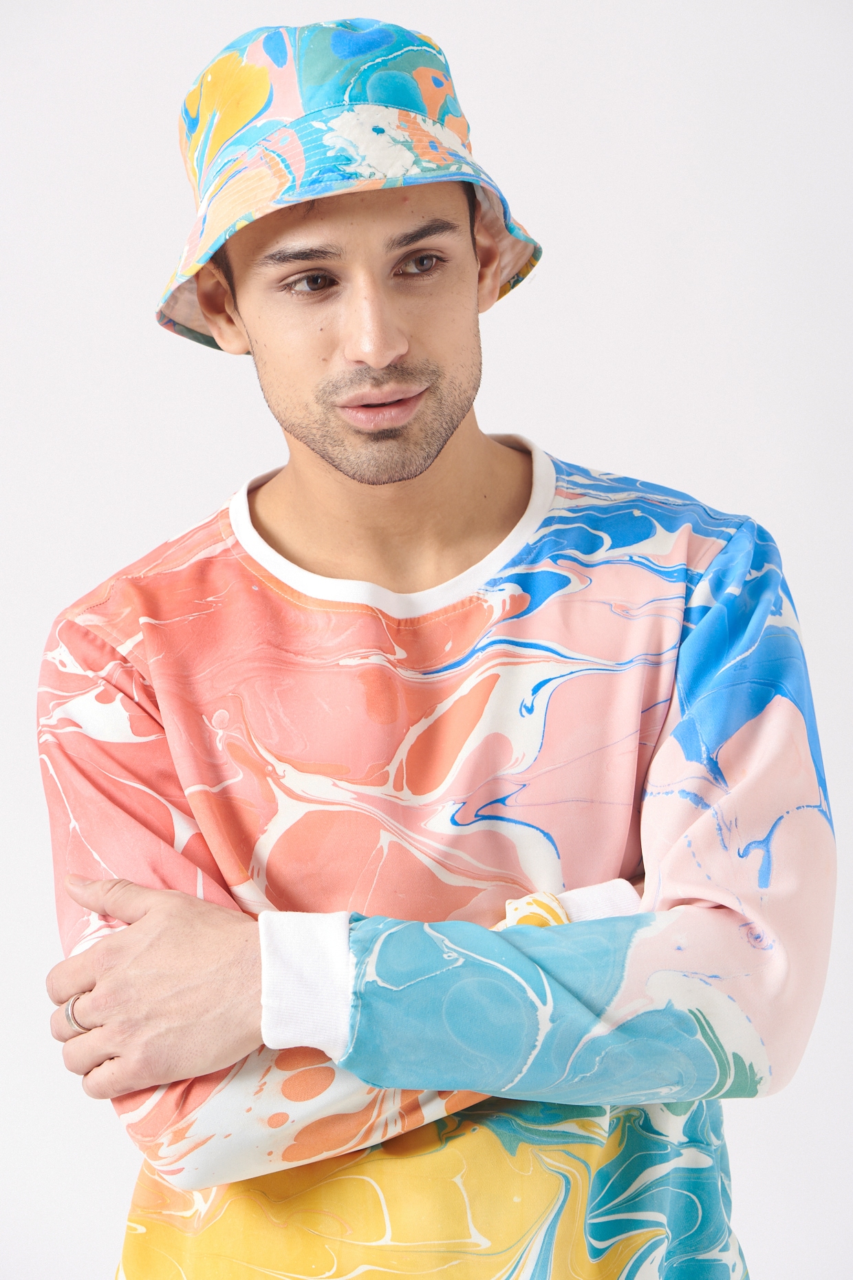 Candyfloss Silk Bucket Hat Design by 