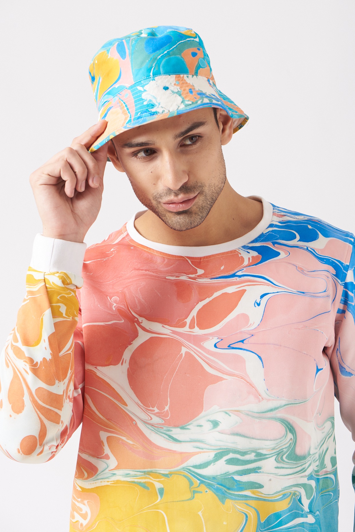 Candyfloss Silk Bucket Hat Design by 