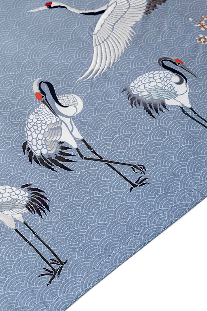 Spring Blue Cotton Table Runner by Eris home at Pernia's Pop Up Shop
