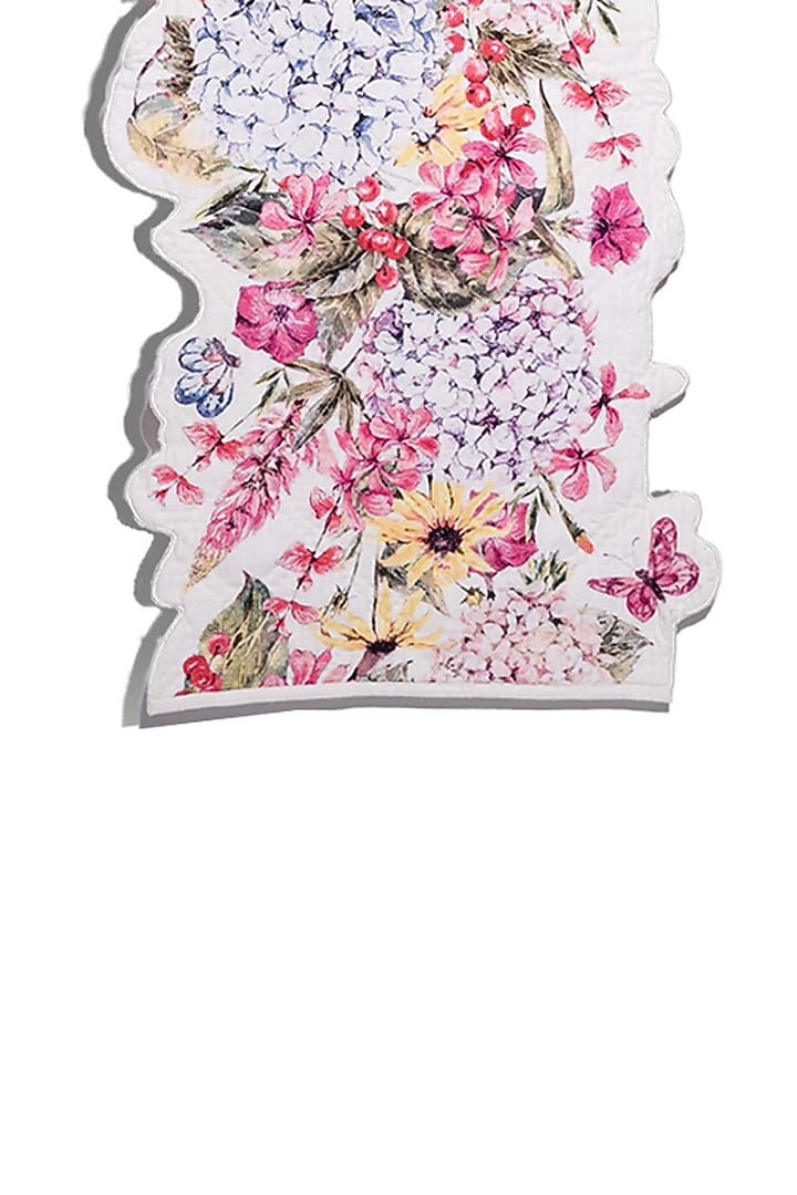 Multi-Colored Digital Printed Table Runner by Eris home at Pernia's Pop Up Shop