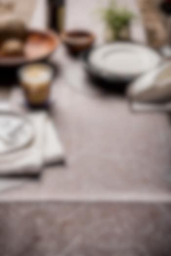 Silver Foil Printed Table Runner by Eris home at Pernia's Pop Up Shop