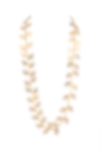 Gold Finish Basil Chain Necklace by House Of Esa
