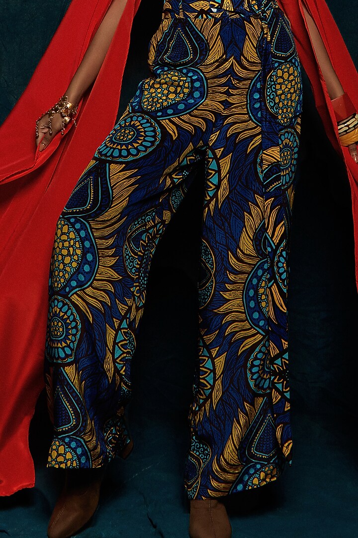 Red Top With Bead Work by Esha L Amin at Pernia's Pop Up Shop