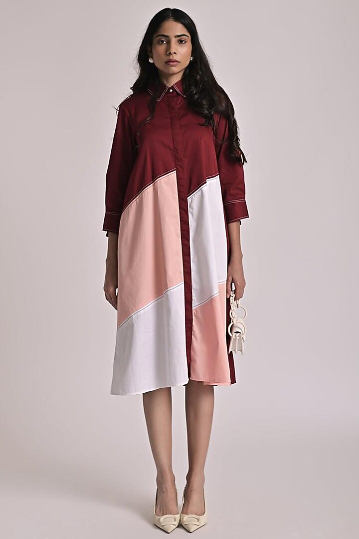 Multi-Colored Cotton Summer Dress by Escape by Aishwarya at Pernia's Pop Up Shop