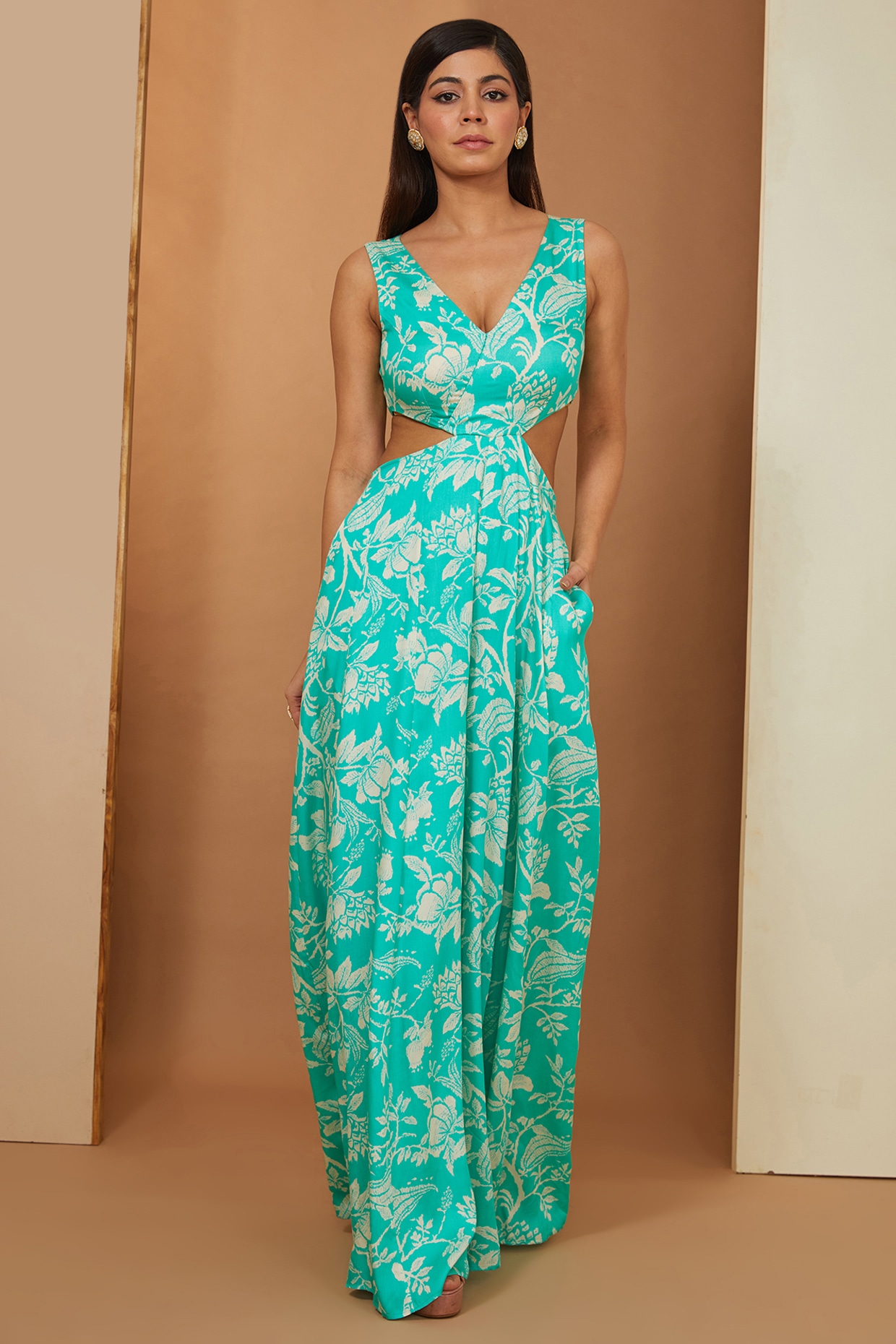 Buy Formal Floral Jumpsuit for Women Online from India s Luxury Designers 2024