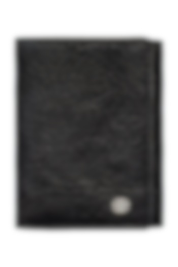 Black Wallet In Leather by ESKE at Pernia's Pop Up Shop