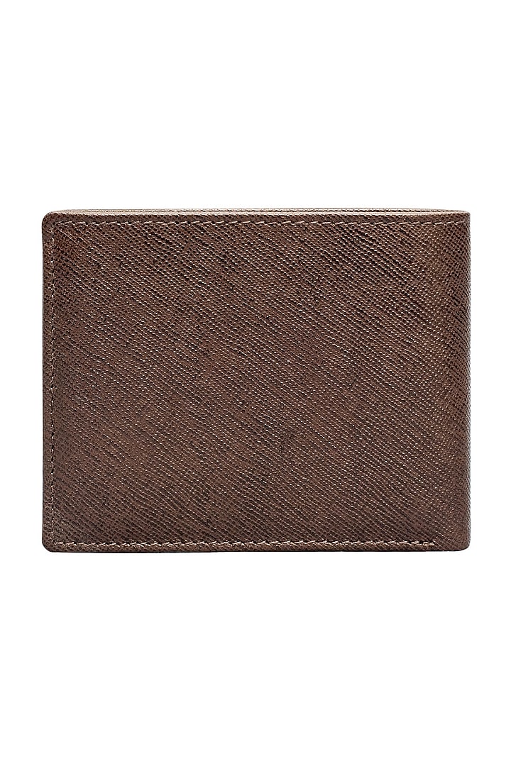 Dark Brown Leather Wallet by ESKE at Pernia's Pop Up Shop