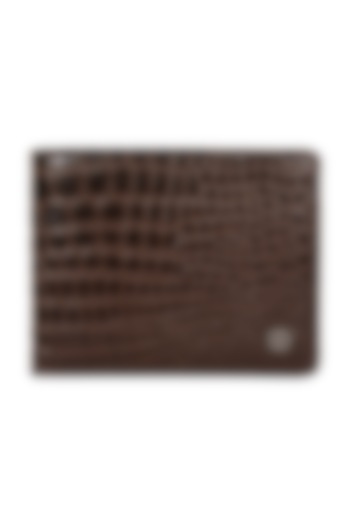 Dark Brown Bi-Fold Wallet by ESKE