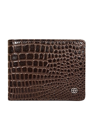 Dark Brown Bi-Fold Wallet by ESKE
