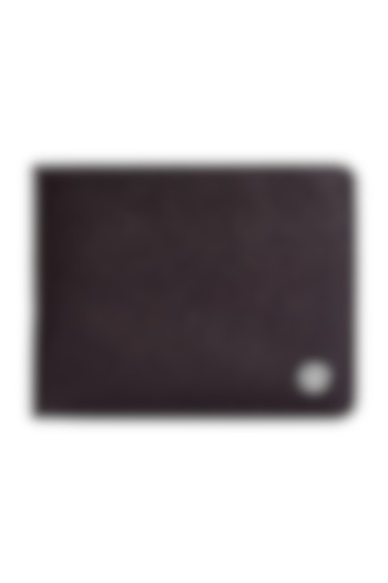 Dark Brown Leather Bi-Fold Wallet by ESKE