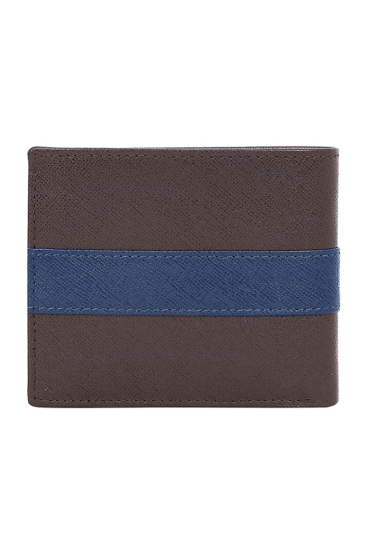 Dark Brown Bi-Fold Wallet by ESKE at Pernia's Pop Up Shop