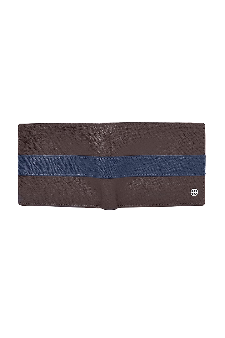 Dark Brown Bi-Fold Wallet by ESKE at Pernia's Pop Up Shop