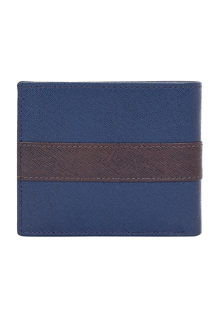 Navy Blue Bi-Fold Wallet by ESKE at Pernia's Pop Up Shop