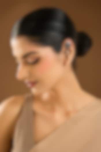 Gunmetal Brass Earrings by ESME at Pernia's Pop Up Shop