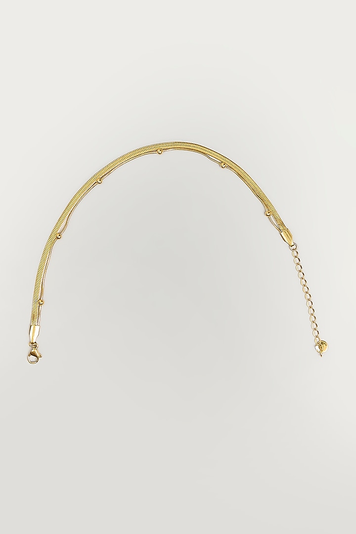 Gold Finish Anklet by ESME at Pernia's Pop Up Shop
