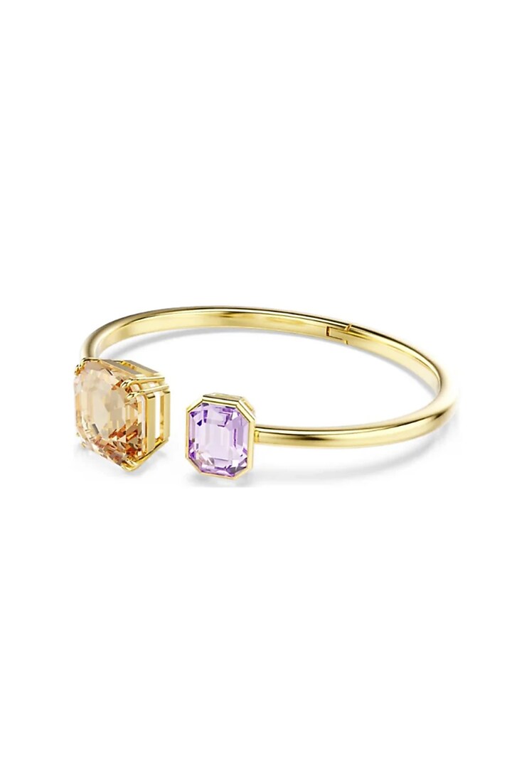 Gold Plated Swarovski Crystal Bracelet by ESME at Pernia's Pop Up Shop