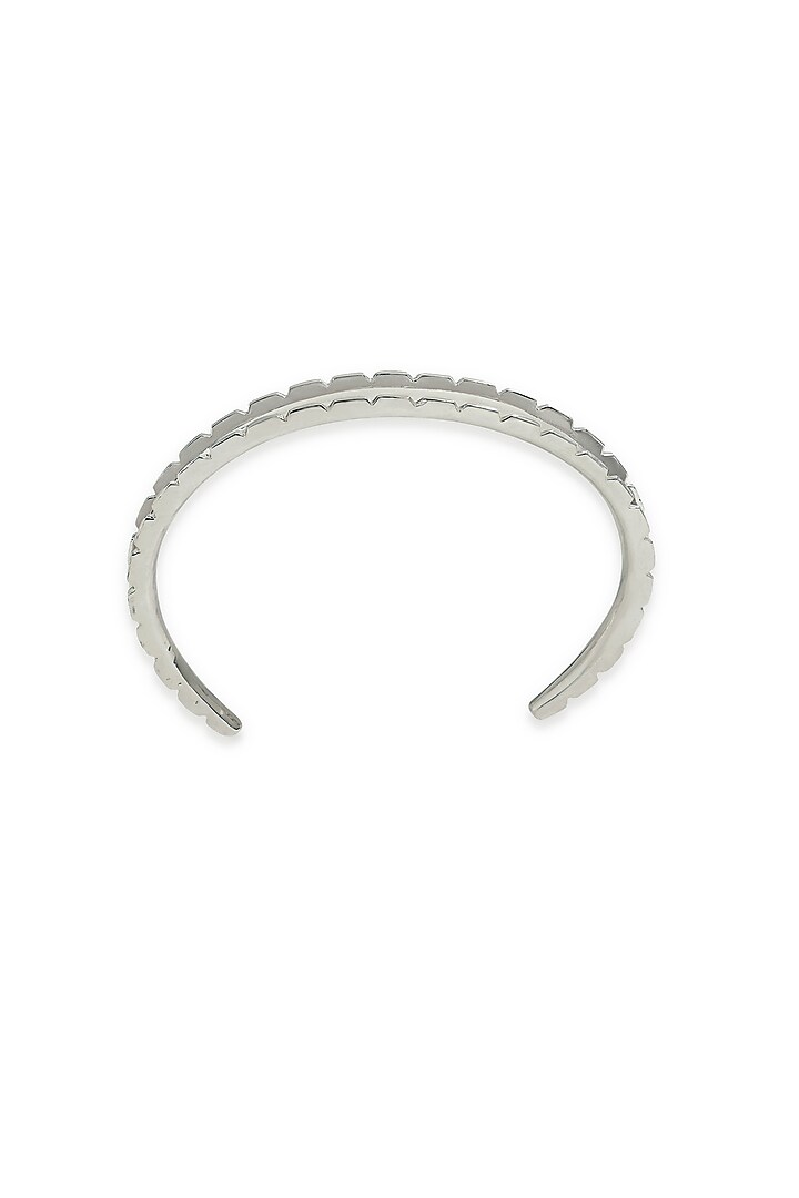 White Rhodium Finish Swarovski Bracelet by ESME at Pernia's Pop Up Shop