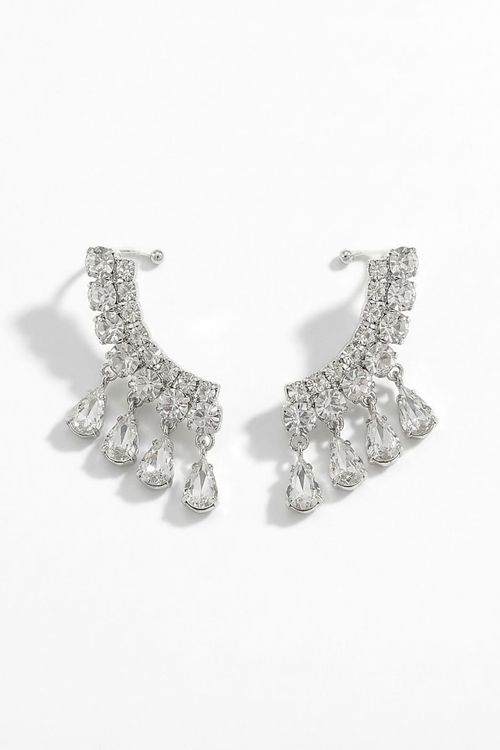 Gold Plated Swarovski Crystal Ear Cuffs by ESME at Pernia's Pop Up Shop
