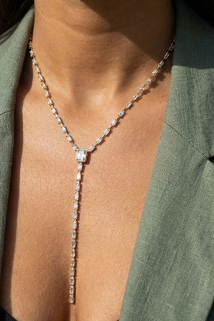 Silver Finish Necklace by ESME at Pernia's Pop Up Shop