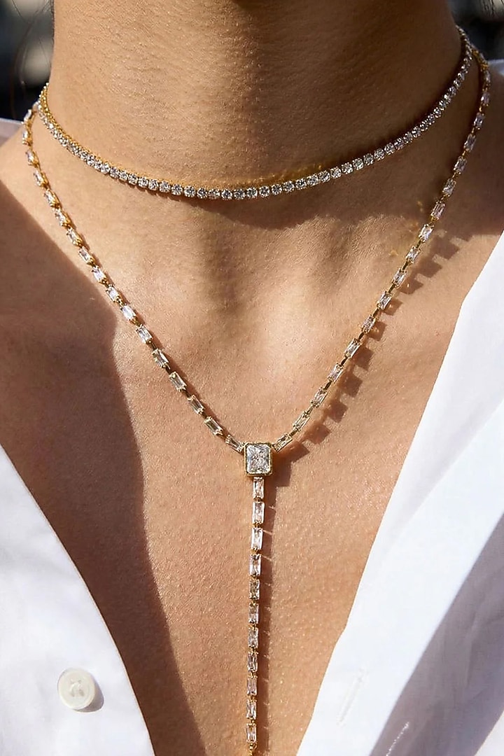 Silver Finish Necklace by ESME at Pernia's Pop Up Shop