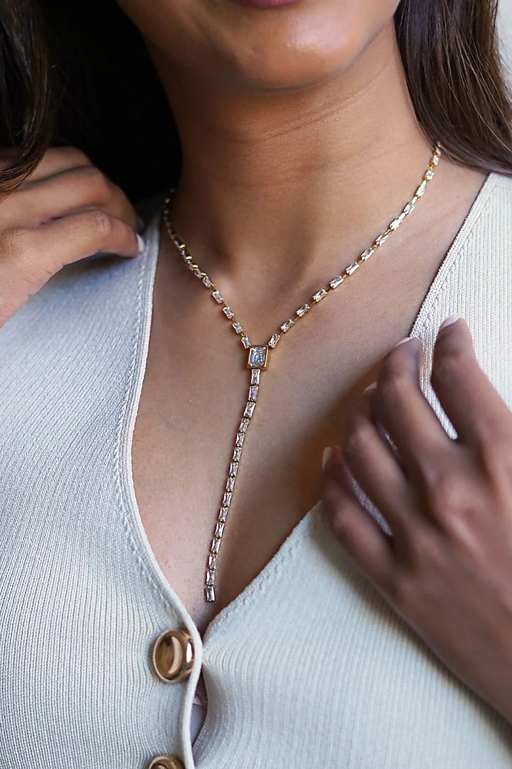 Silver Finish Necklace by ESME at Pernia's Pop Up Shop