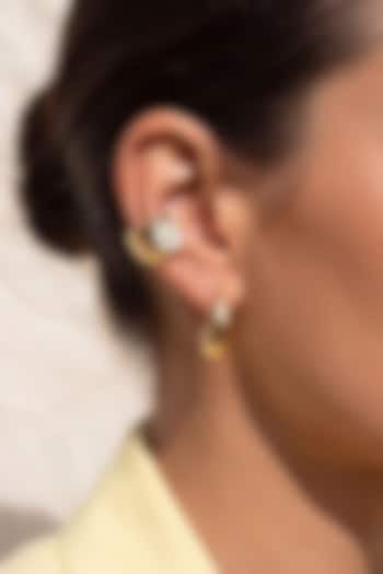 Gold Plated Austrian Crystal Earcuffs by ESME at Pernia's Pop Up Shop