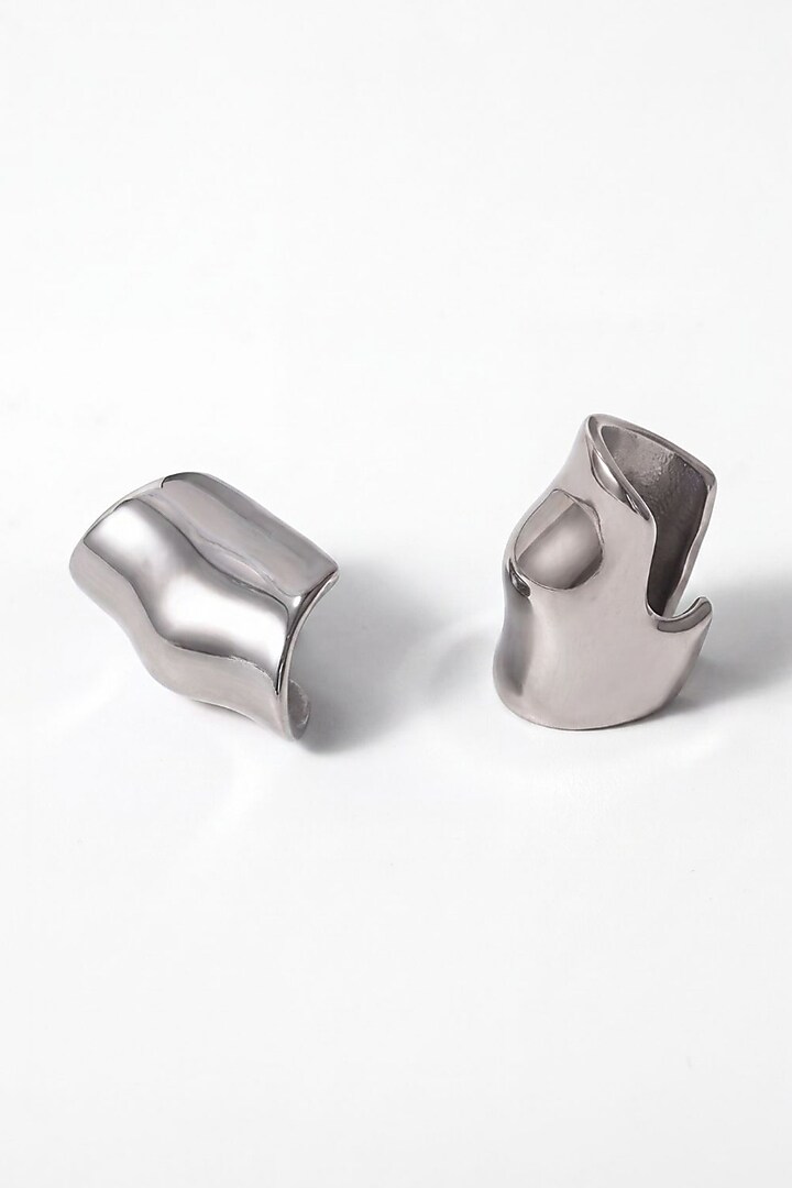 Silver Finish Brass Alloy Earcuffs by ESME at Pernia's Pop Up Shop