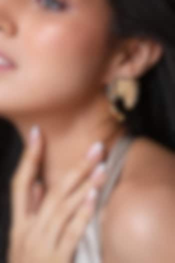 Gold Plated Angel Wing Stud Earrings by ESS&NOI at Pernia's Pop Up Shop