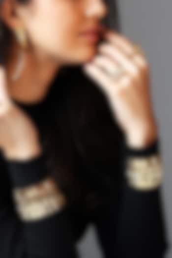 Gold Plated Brass Ring by ESS&NOI at Pernia's Pop Up Shop