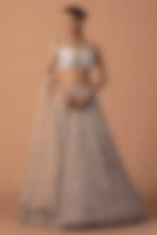 sachin and babi light blue dress Designer Engagement Outfits For Women main image 1