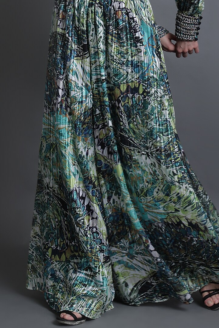 Green Embellished Co-Ord Set by Estera at Pernia's Pop Up Shop