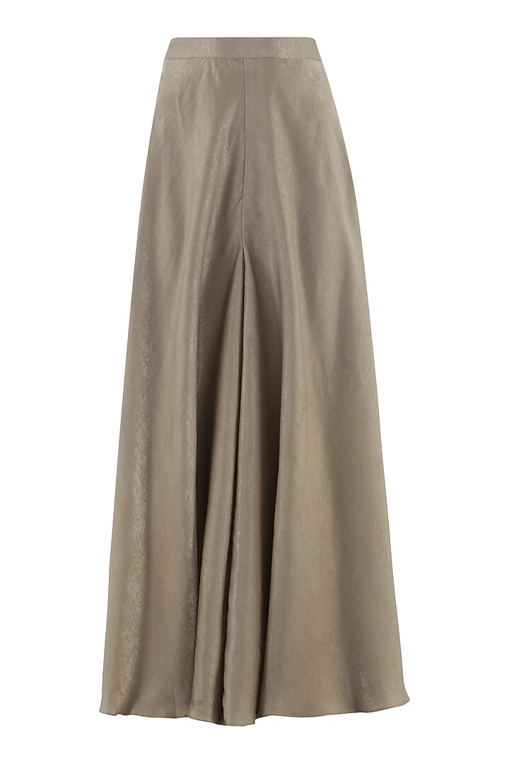 Sand beige kurta, pants and embroidered cape set available only at Pernia's Pop Up Shop.