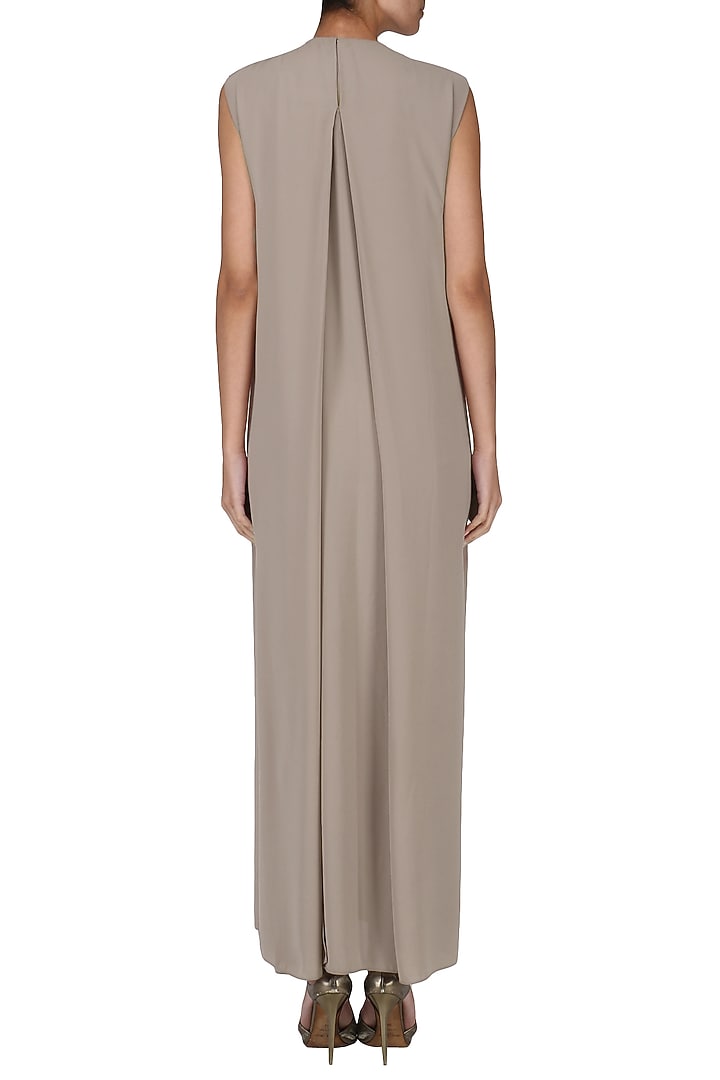 Clay rose pink embroidered maxi dress available only at Pernia's Pop Up Shop.