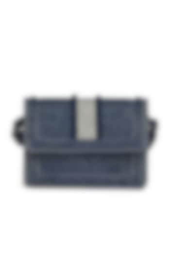 Dark Blue Denim Mini Bag by Etcetera