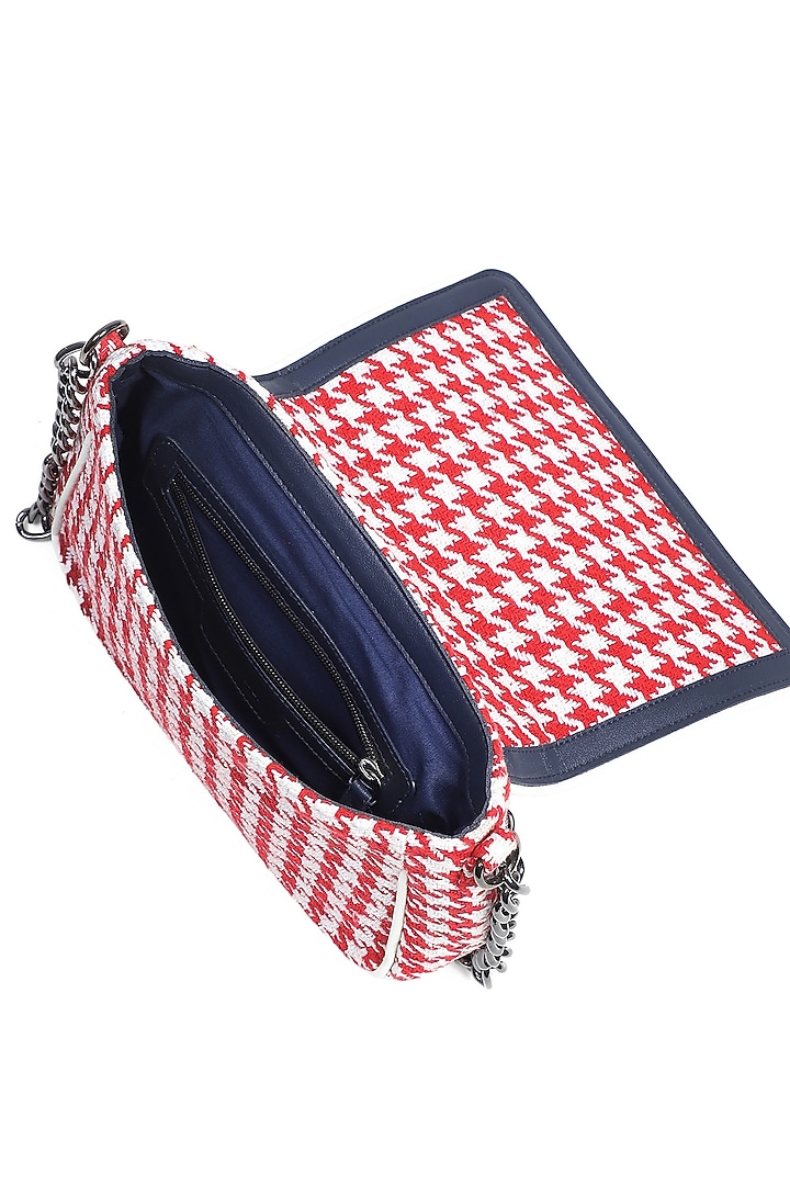 Blue Cotton & Poly Blend Handbag by Etcetera at Pernia's Pop Up Shop