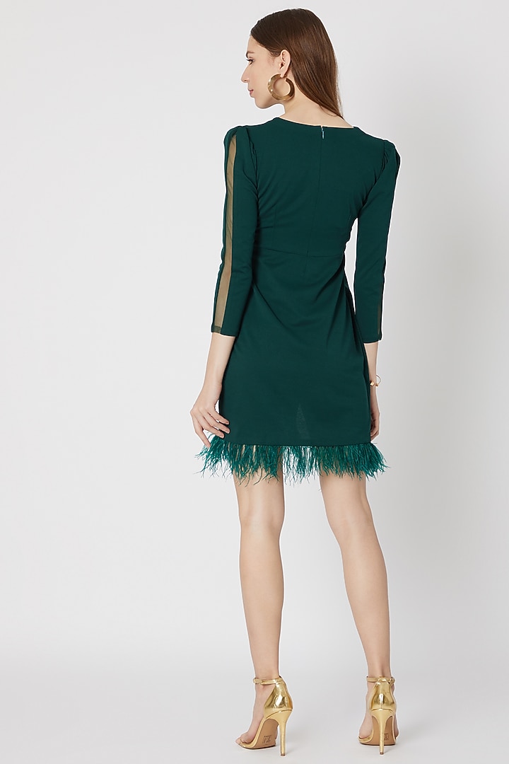 Emerald Green Trench Summer Dress by Etre at Pernia's Pop Up Shop